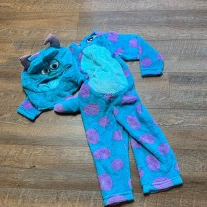 Disney Pixar Monsters Inc Sully Halloween costume, size 4-6
